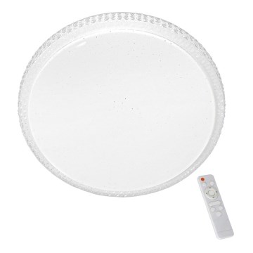 LED zatemnljivo stropno svetilo CRUZ z daljinskim upravljalnikom LED/66W/230V 3300lm