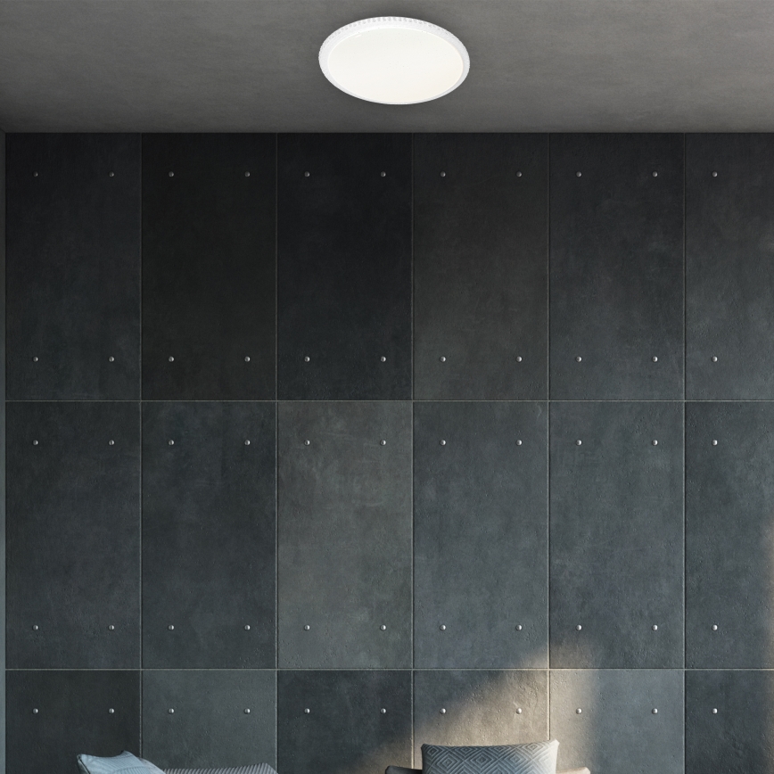 LED zatemnljivo stropno svetilo CRUZ z daljinskim upravljalnikom LED/66W/230V 3300lm