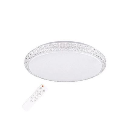 LED zatemnljivo stropno svetilo CRUZ z daljinskim upravljalnikom LED/66W/230V 3300lm