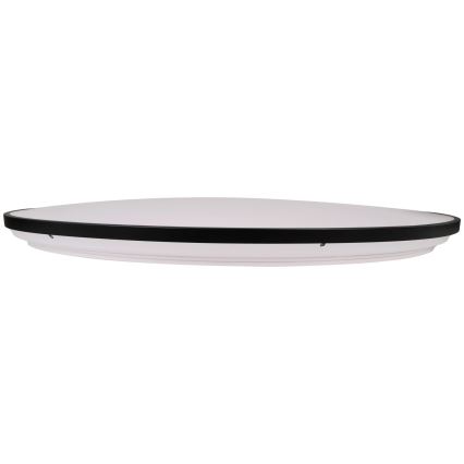Zatemnjiva LED stropna svetilka KERN LED/100W/230V 3000/4000/6000K Ø 100 cm črna + daljinski upravljalnik