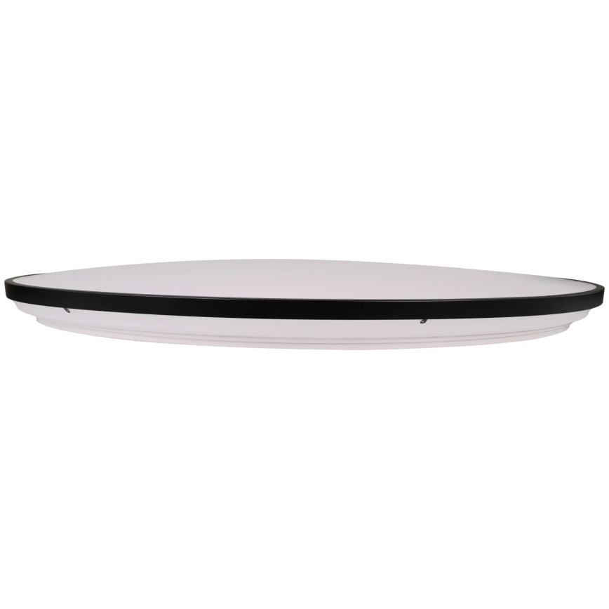 Zatemnjiva LED stropna svetilka KERN LED/100W/230V 3000/4000/6000K Ø 100 cm črna + daljinski upravljalnik