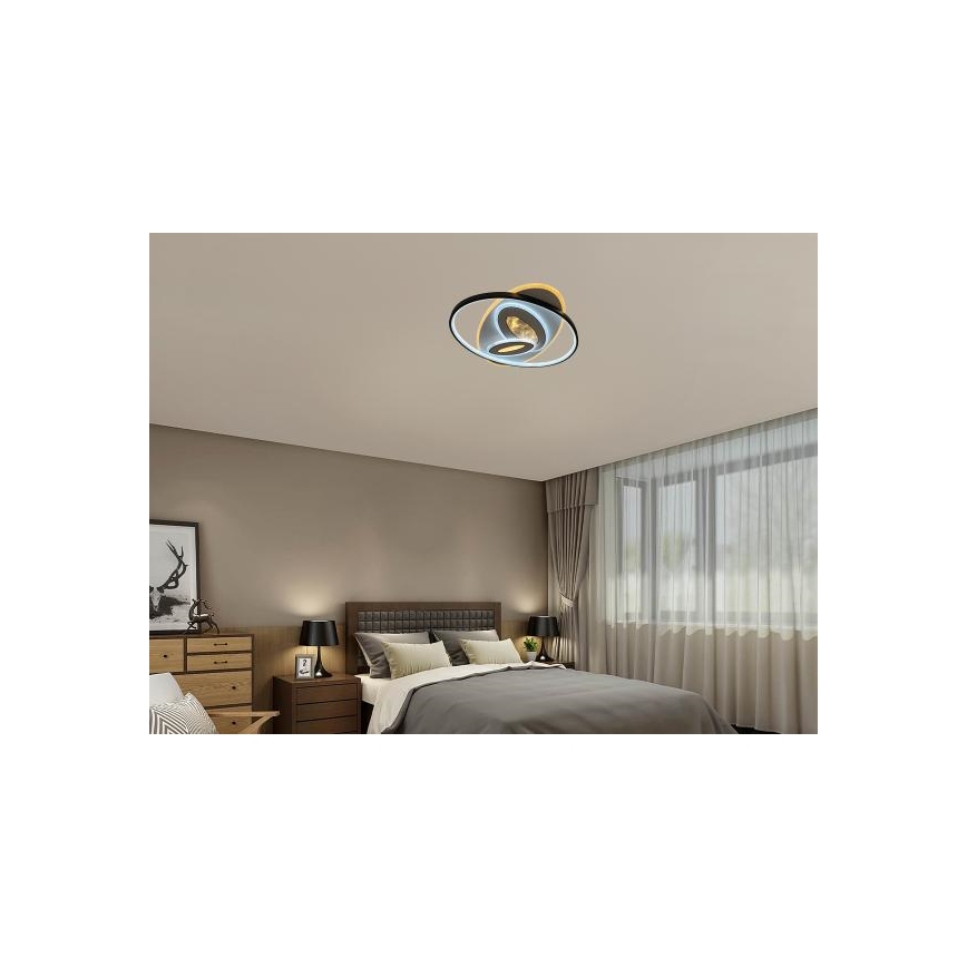 LED Zatemnljivo stropno svetilo LED/105W/230V 3000-6500K + daljinski upravljalnik
