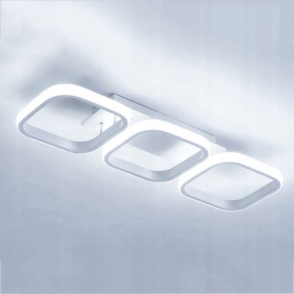 LED stropna svetilka z možnostjo zatemnitve LED/33W/230V 3000-6500K bela Wi-Fi Tuya + daljinski upravljalnik