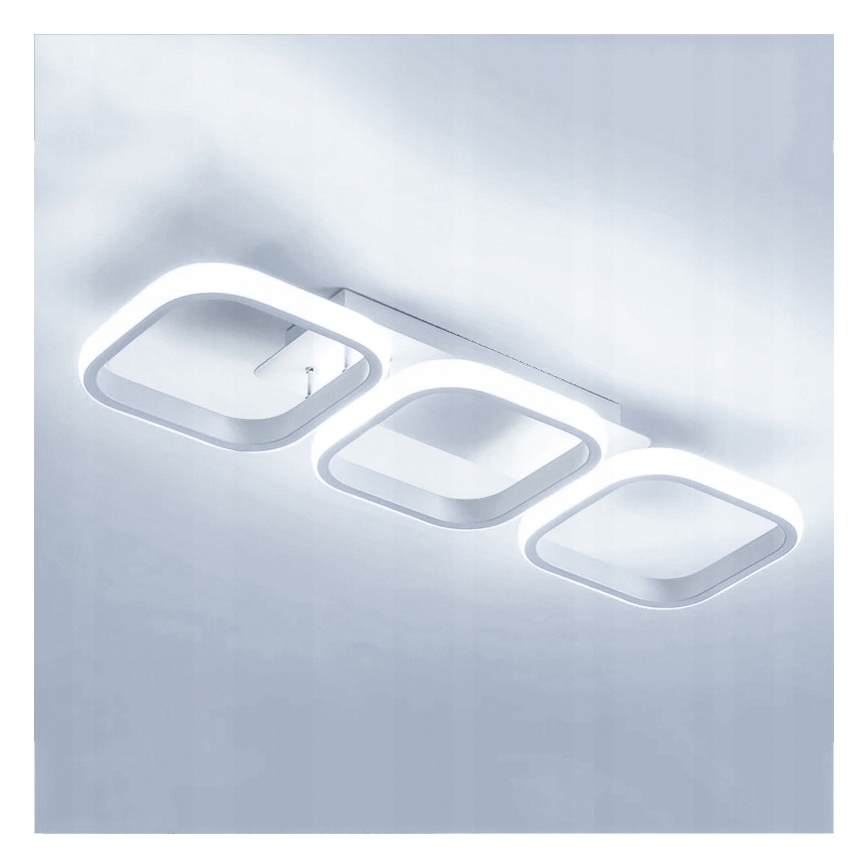 LED stropna svetilka z možnostjo zatemnitve LED/33W/230V 3000-6500K bela Wi-Fi Tuya + daljinski upravljalnik