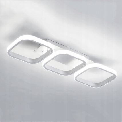 LED stropna svetilka z možnostjo zatemnitve LED/33W/230V 3000-6500K bela Wi-Fi Tuya + daljinski upravljalnik