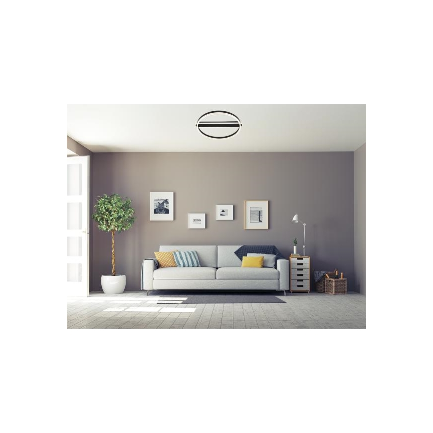 LED zatemnljivo stropno svetilo LED/60W/230V 3000-6500K + daljinski upravljalnik