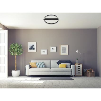 LED zatemnljivo stropno svetilo LED/60W/230V 3000-6500K + daljinski upravljalnik