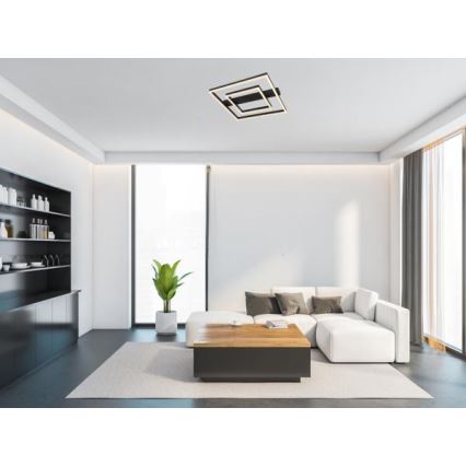 LED zatemnljivo stropno svetilo LED/70W/230V 3000-6500K + daljinski upravljalnik