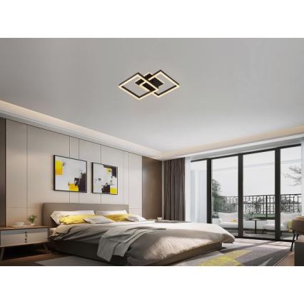 LED Zatemnljivo stropno svetilo LED/80W/230V 3000-6500K + daljinski upravljalnik