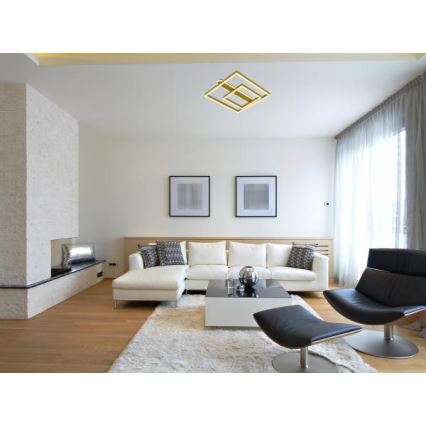 LED Zatemnljivo stropno svetilo LED/95W/230V 3000-6500K + daljinski upravljalnik
