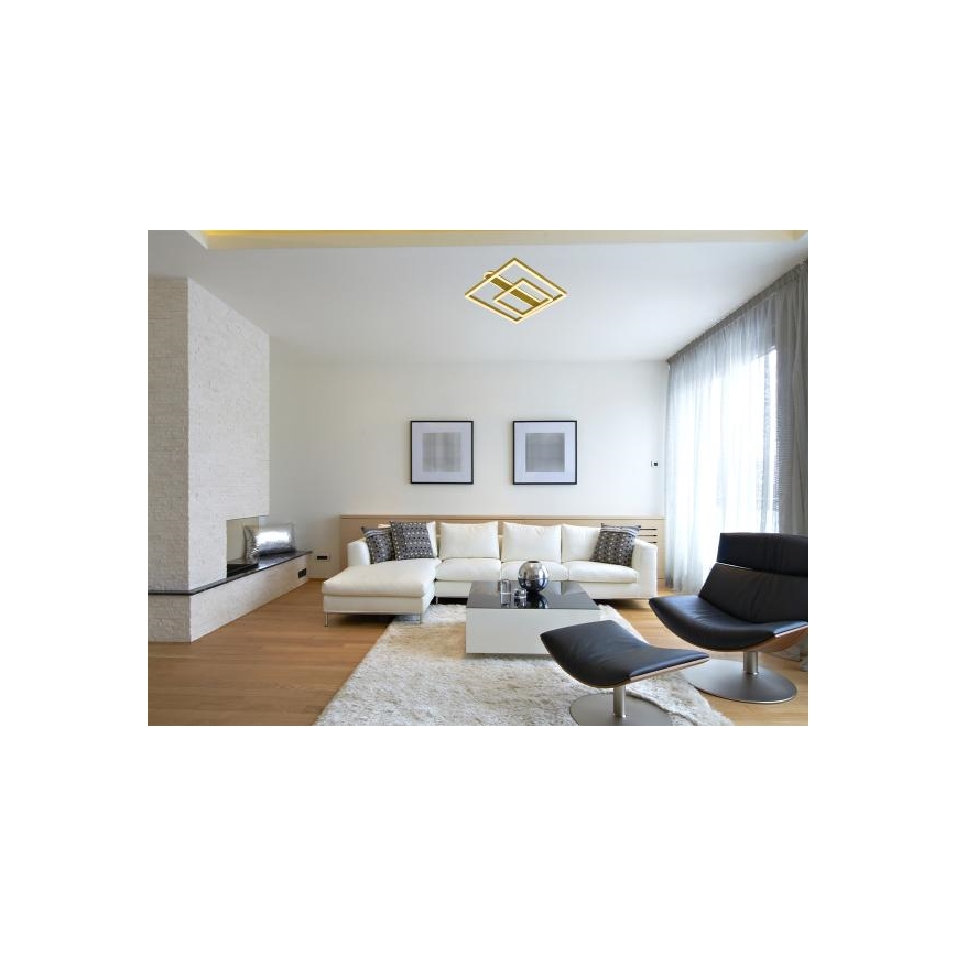 LED Zatemnljivo stropno svetilo LED/95W/230V 3000-6500K + daljinski upravljalnik
