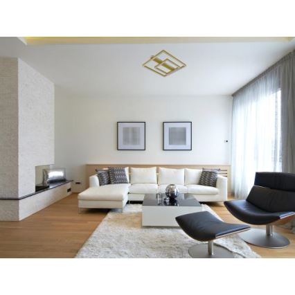 LED Zatemnljivo stropno svetilo LED/95W/230V 3000-6500K + daljinski upravljalnik