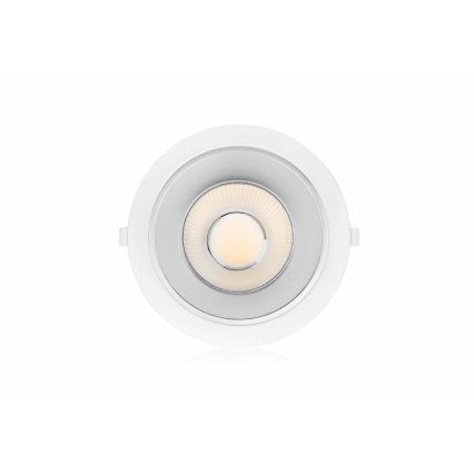 Zatemnjevalna vgradna LED svetilka za kopalnico NYON LED/20/26W/230V 3000/4000/5700K premer 23,2 cm IP44 bela