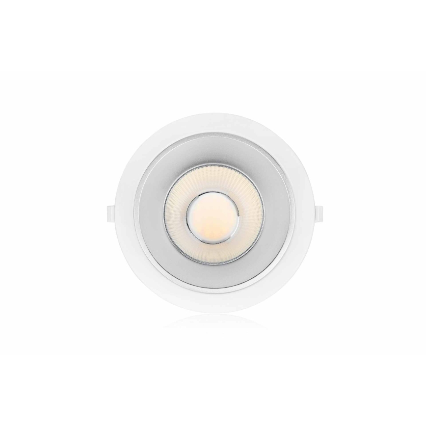 Zatemnjevalna vgradna LED svetilka za kopalnico NYON LED/20/26W/230V 3000/4000/5700K premer 23,2 cm IP44 bela