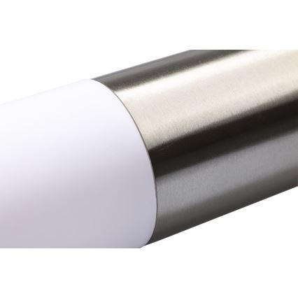 LED zatemnjiva zunanja stenska svetilka LIVIA 1xE27/6W/230V 2700-6500K Wi-Fi IP44 srebrna