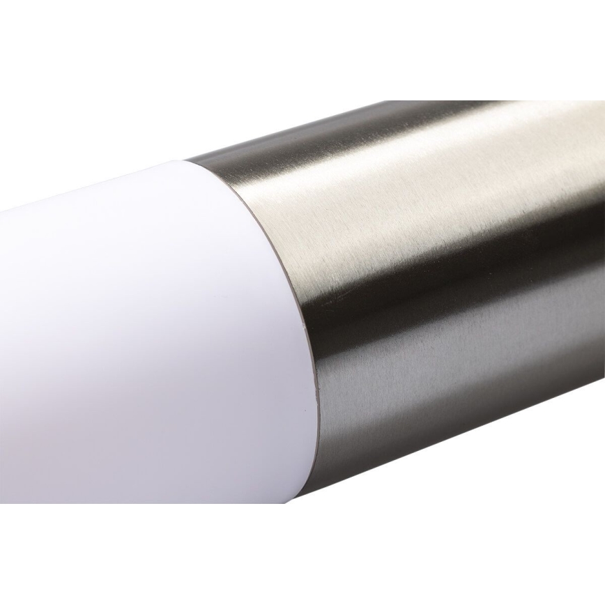 LED zatemnjiva zunanja stenska svetilka LIVIA 1xE27/6W/230V 2700-6500K Wi-Fi IP44 srebrna