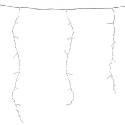 LED zavesa ESTELLA 47xLED/8 funkcij 3,5 m topla bela