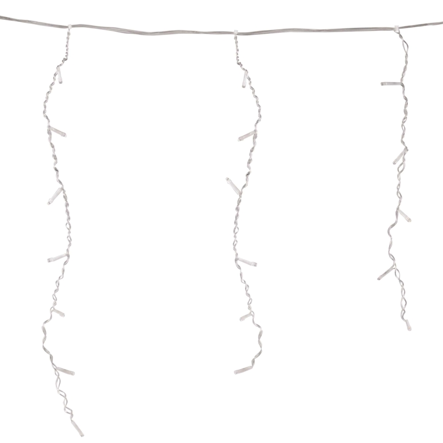 LED zavesa ESTELLA 47xLED/8 funkcij 3,5 m topla bela