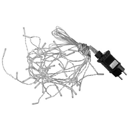 LED zavesa ESTELLA 47xLED/8 funkcij 3,5 m topla bela