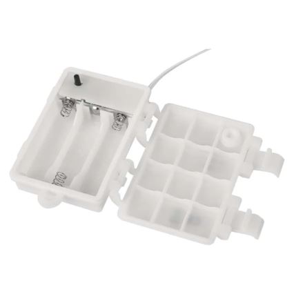 LED zunanja božična dekoracija 100xLED/3xAA topla bela IP44