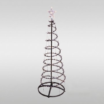 LED zunanja božična dekoracija 524xLED/230V, 15 funkcij, 150 cm, IP44, topla bela, smrečica
