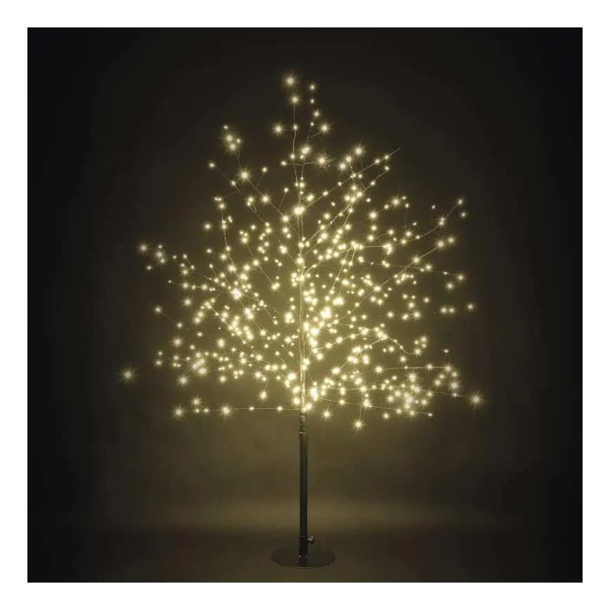 LED zunanja božična dekoracija 600xLED/3,8W/230V 120 cm topla bela IP44