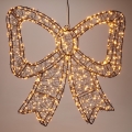 LED Zunanja božična dekoracija 720xLED/6W/230V 46 cm IP44 topla bela pentlje/črna