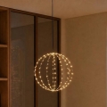 LED zunanja božična dekoracija LED/2,1W/230V pr. 40 cm IP44 topla bela