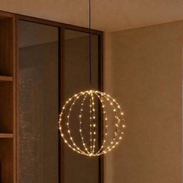 LED zunanja božična dekoracija LED/2,1W/230V pr. 40 cm IP44 topla bela