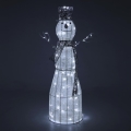 LED Zunanja božična dekoracija LED/3,6W/230V/hladno bela 124 cm IP44 snežak
