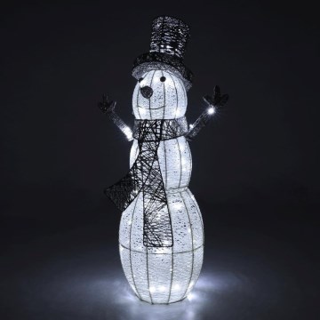 LED Zunanja božična dekoracija LED/3,6W/230V/hladno bela 75 cm IP44 snežak