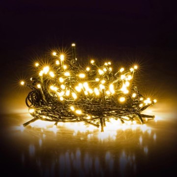 LED Zunanja božična veriga 1000xLED 105m topla bela IP44