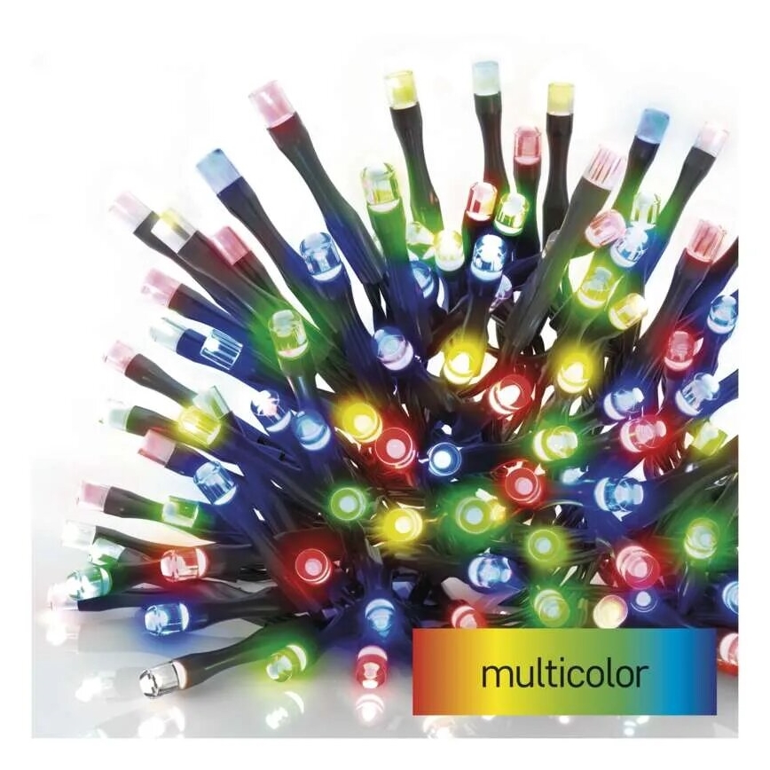 LED Zunanja božična veriga 100xLED/10m IP44 multicolor