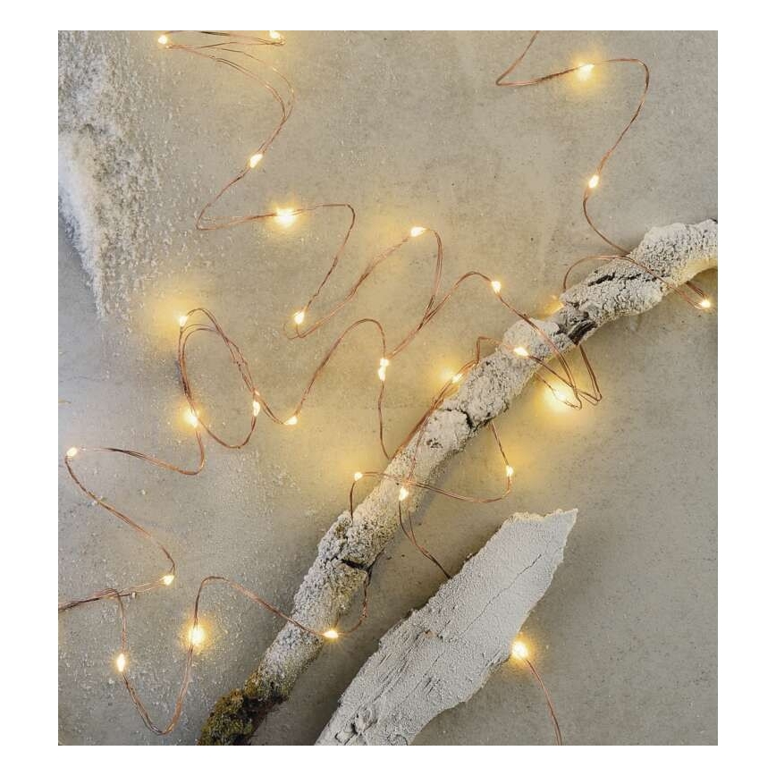 LED Zunanja božična veriga 100xLED/15m IP44 topla bela