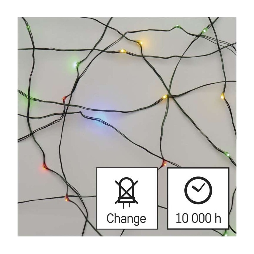 LED Zunanja božična veriga 150xLED/20m IP44 multicolor