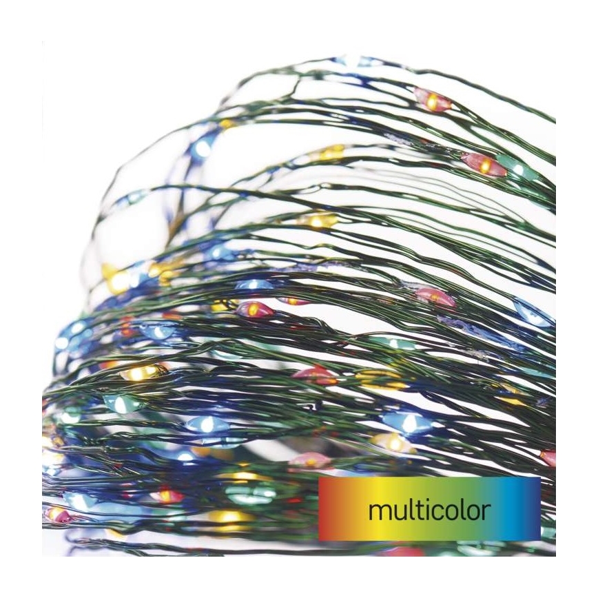 LED Zunanja božična veriga 150xLED/20m IP44 multicolor