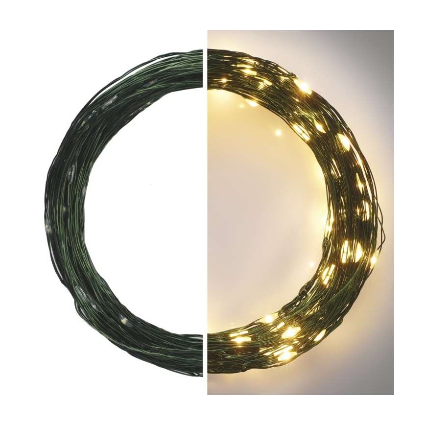 LED Zunanja božična veriga 150xLED/20m IP44 topla bela