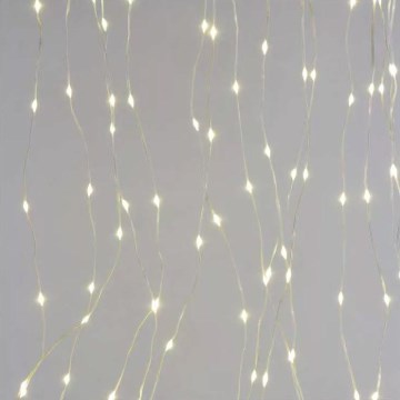 LED Zunanja božična veriga 180xLED/8 funkcij 6,7 m IP44 topla bela