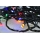 LED Zunanja božična veriga 200xLED/8 funkcij IP44 25m multicolor