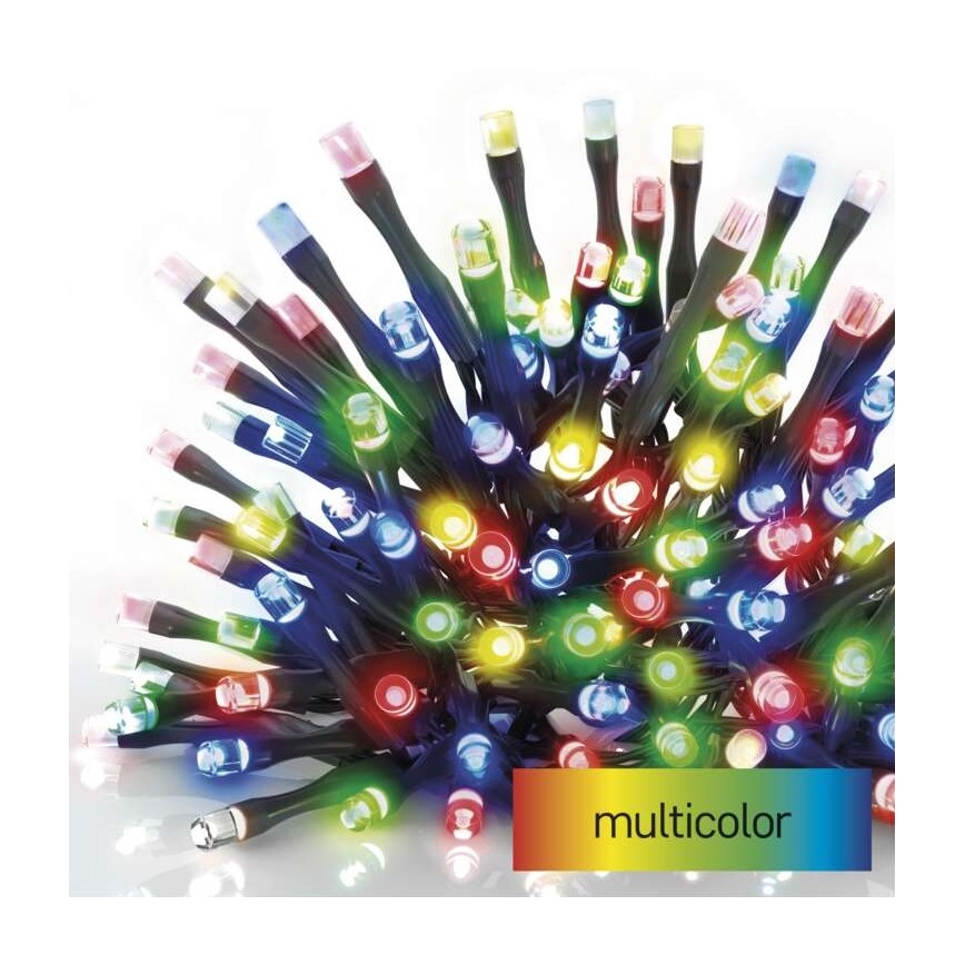 LED Zunanja božična veriga 240xLED/8 načinov 29m IP44 multicolor