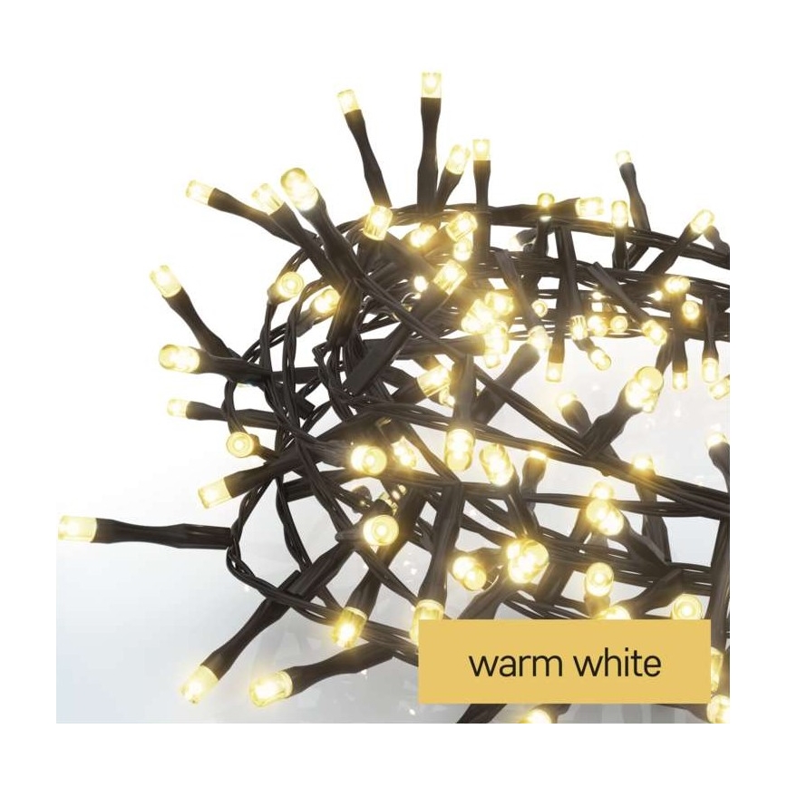 LED Zunanja božična veriga 300xLED/11m IP44 topla bela