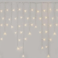 LED Zunanja božična veriga 300xLED/8 načinov 10m IP44 topla bela + Daljinski upravljalnik
