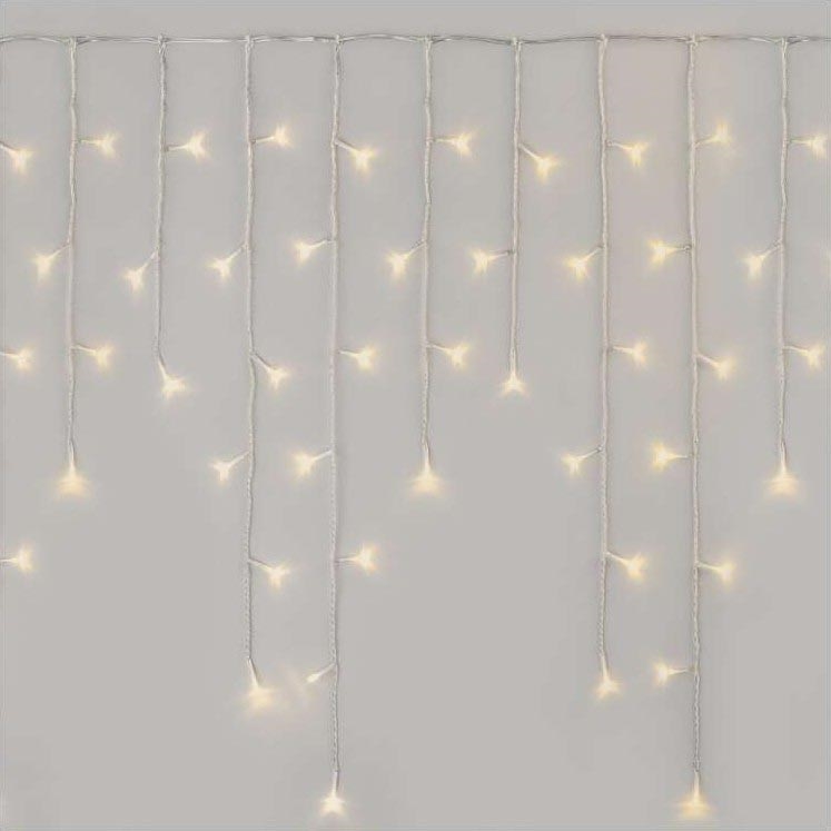 LED Zunanja božična veriga 300xLED/8 načinov 10m IP44 topla bela + Daljinski upravljalnik