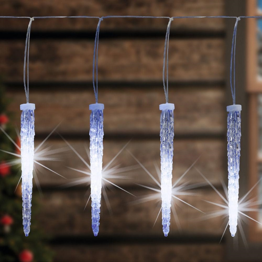 LED Zunanja božična veriga 360xLED 10,6m IP44 hladno bela