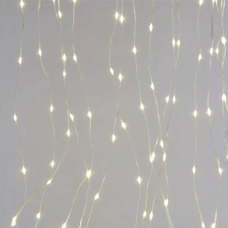 LED Zunanja božična veriga 400xLED/8 funkcij 7,9 m IP44 topla bela
