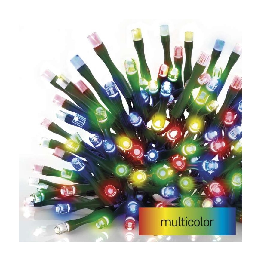 LED Zunanja božična veriga 40xLED/9m IP44 multicolor