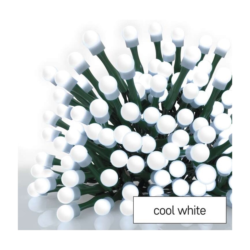 LED Zunanja božična veriga 480xLED/53m IP44 hladna bela