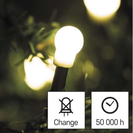 LED Zunanja božična veriga 480xLED/53m IP44 topla bela