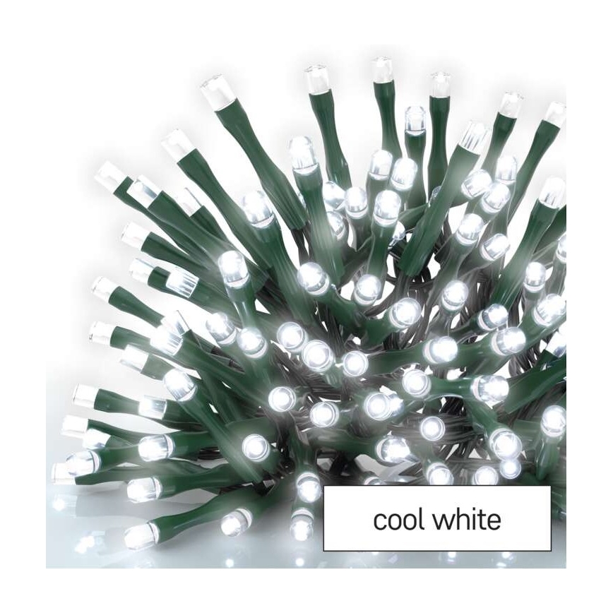 LED Zunanja božična veriga 500xLED/55m IP44 hladna bela