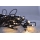 LED Zunanja božična veriga 50xLED/8 funkcij/3xAA 8m IP44 topla bela